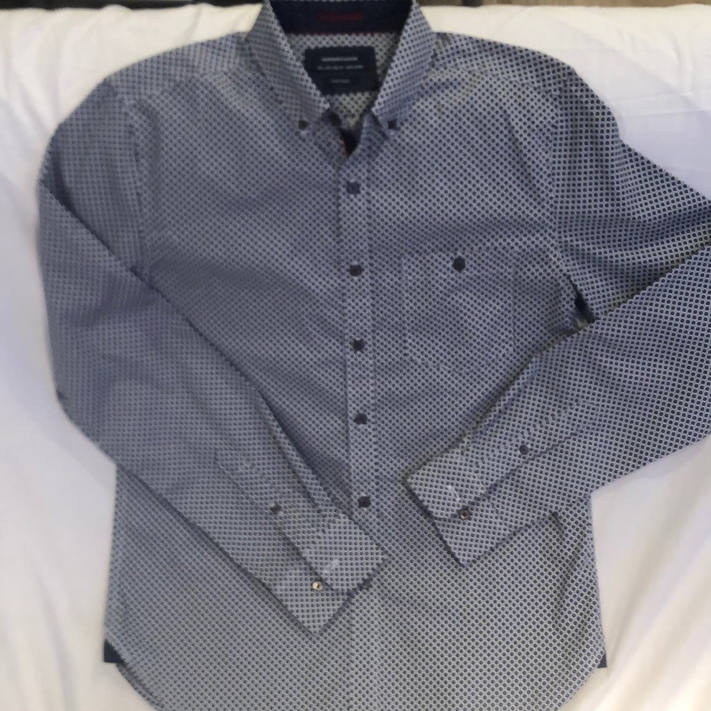 Ricky Singh Denim & Flower long sleeve button-up